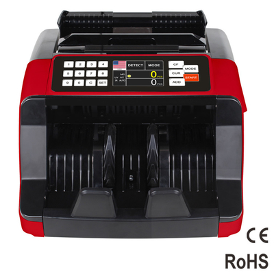 AL-7200 MG Cash Counting Machine With Denomination USD SGD Mixed Bill Counter Machine