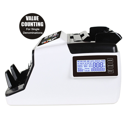 High Speed Bill Counter Rear Loading Money Counting Machine With UV MG (AL-7200)